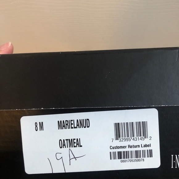 INC Peep Toe Nude Heels - Picture 7 of 7